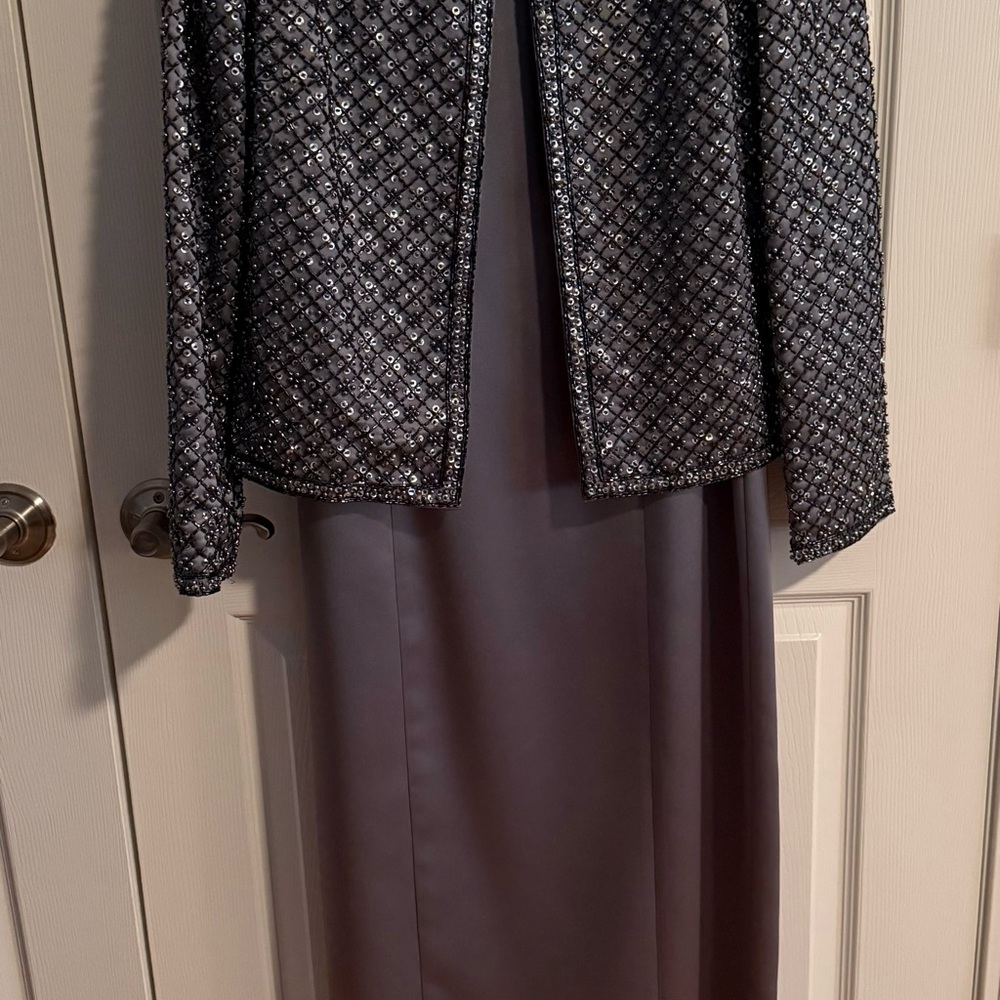 Victoria Royal Ltd Silver and Gray Wedding Dress for Mother of Bride\Groom